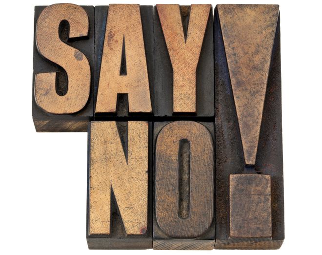 Cómo decir "no" de manera correcta