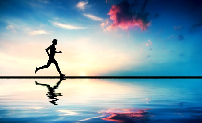 Correr es felicidad