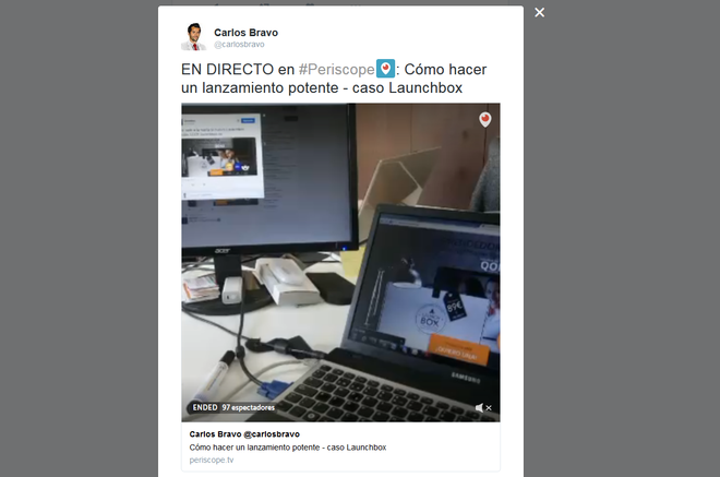 Periscope en directo