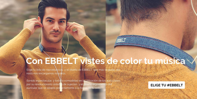 La nueva marca de auriculares Ebbelt que estoy lanzando desde Beguerrilla