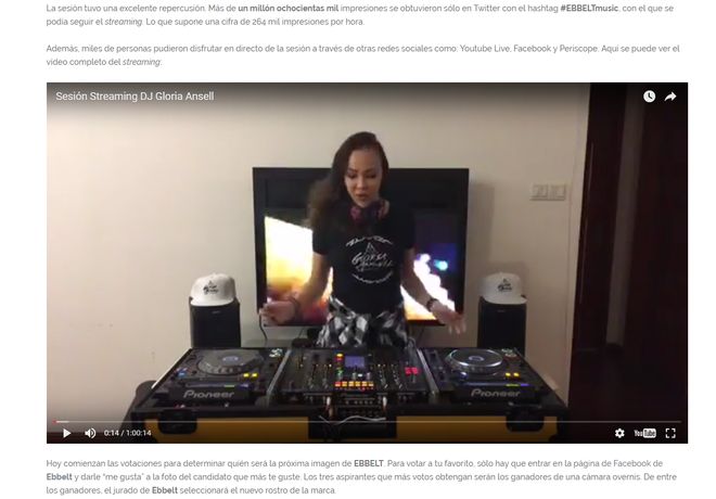live streaming Gloria Ansell