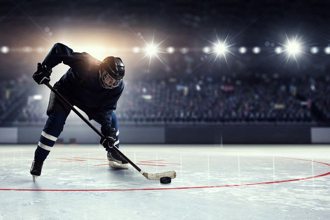 jugador hockey sobre hielo