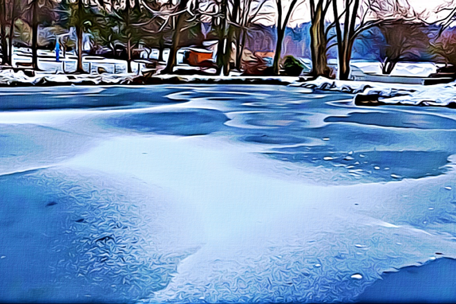 lago helado
