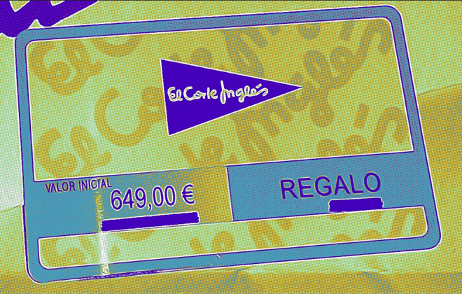 tarjeta regalo El Corte Inglés