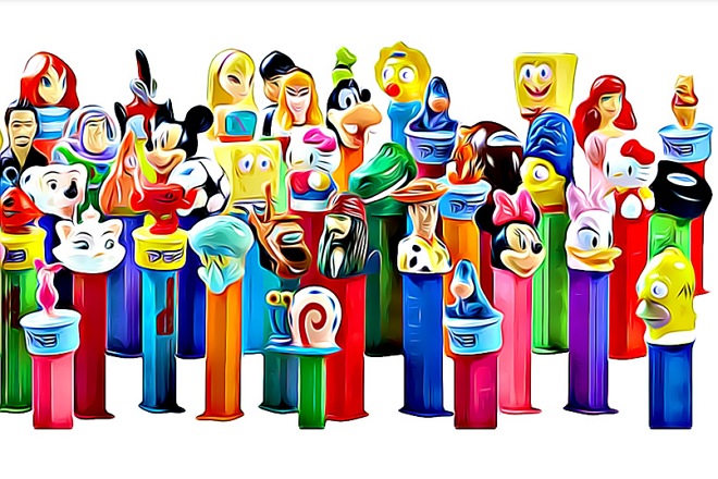 dispensador PEZ